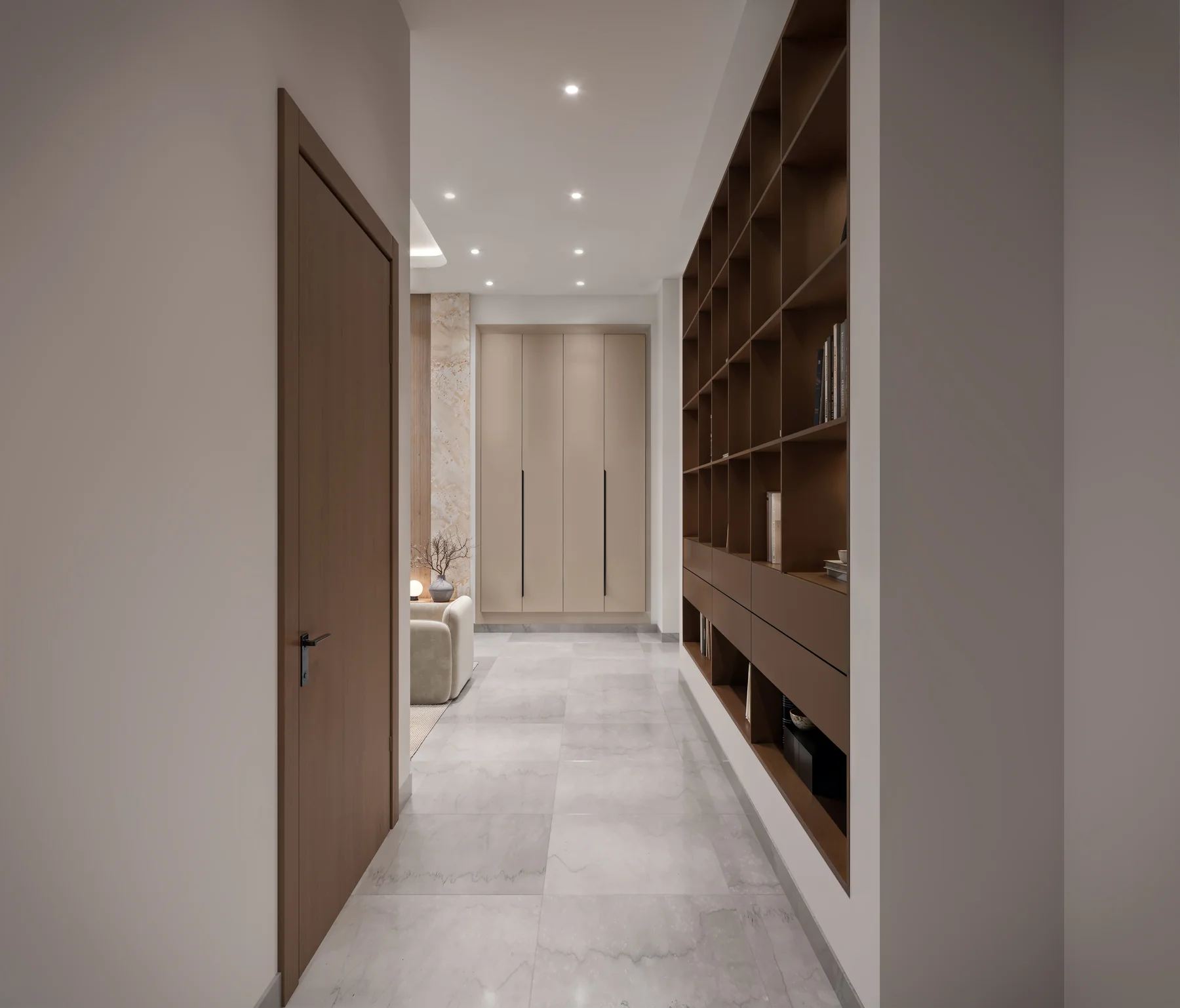 Elegant arrival and first impression
