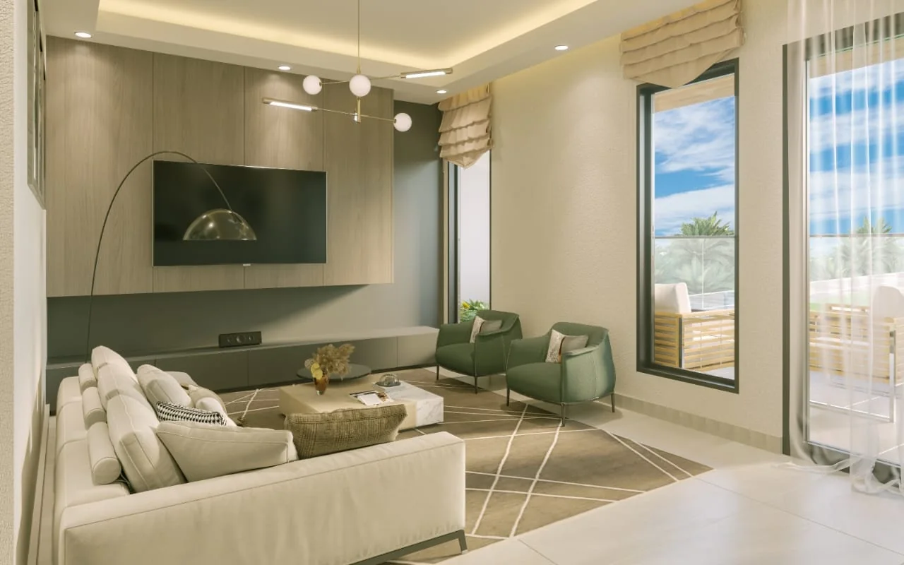Palmera interior details